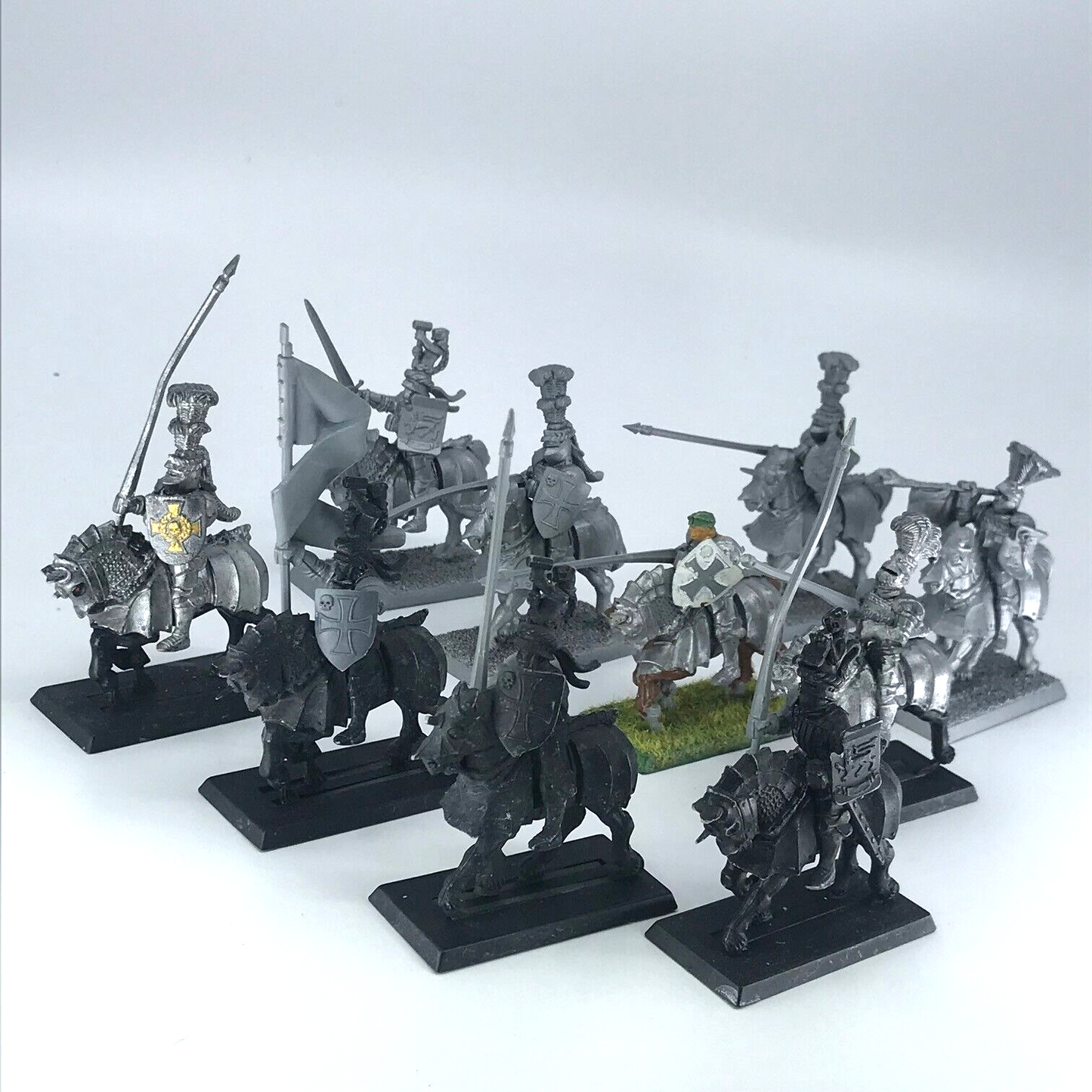Mounted Knights Knightly Order Regiment The Empire - Warhammer Fantasy C697