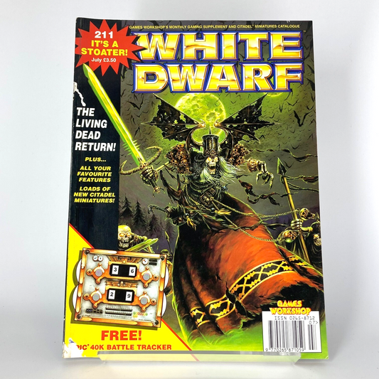 White Dwarf 211 Magazine Games Workshop Warhammer Fantasy 40,000 40K M1343