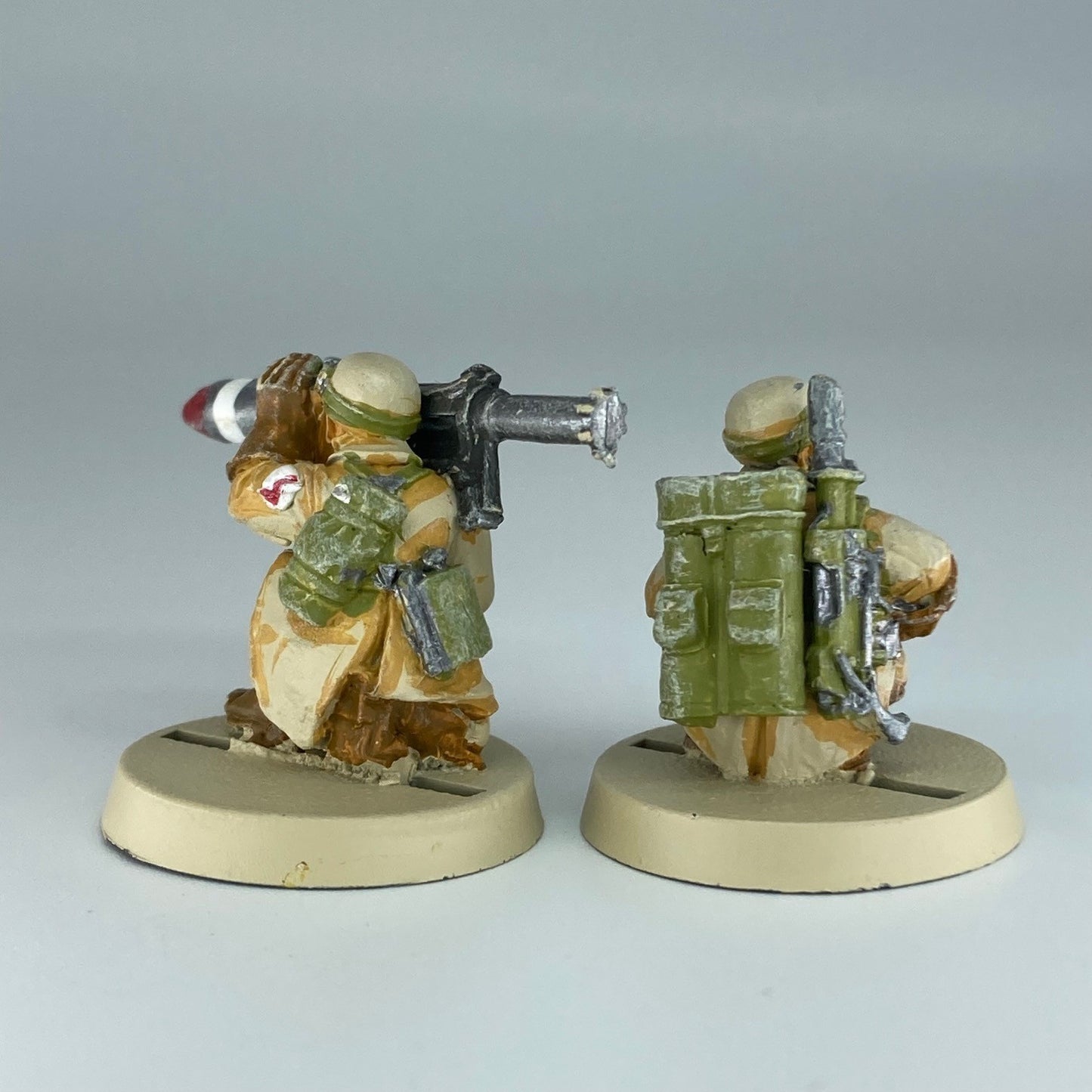 Steel Legion Missile Troopers - Imperial Guard - Warhammer 40K Metal GW X3997