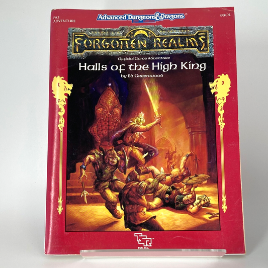 Halls Of The High King - The Forgotten Realms - AD&D Dungeons and Dragons M1235