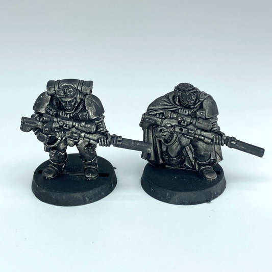 Scout Sniper Pair Space Marines - Warhammer 40K Metal Games Workshop X9731