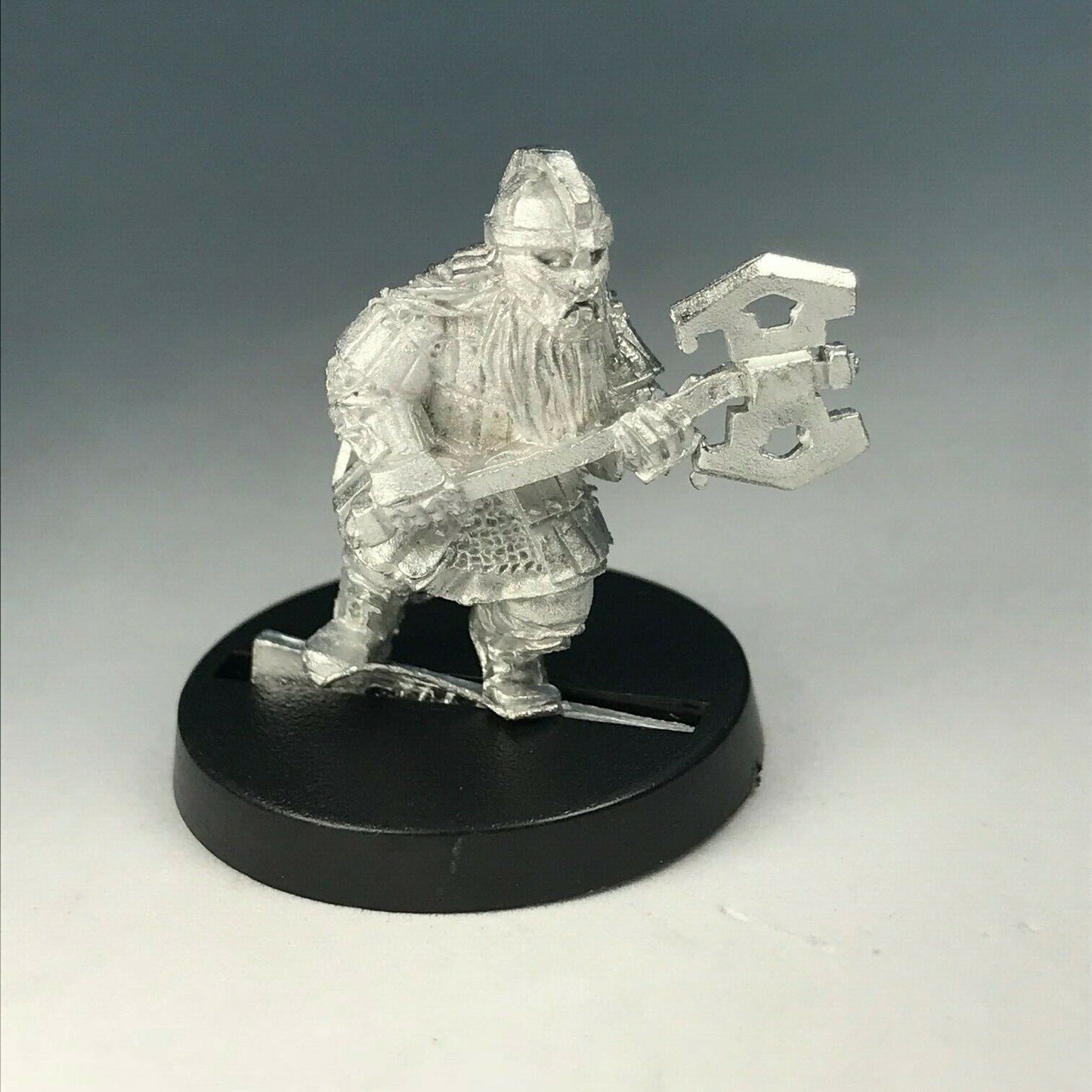 Metal Dwarf Khazad Guard LOTR - Warhammer / Lord of the Rings X8120