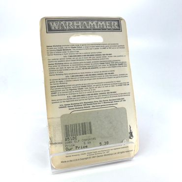 Dark Elf Black Ark Corsairs Dark Elves Blister - Citadel Warhammer Fantasy C4134