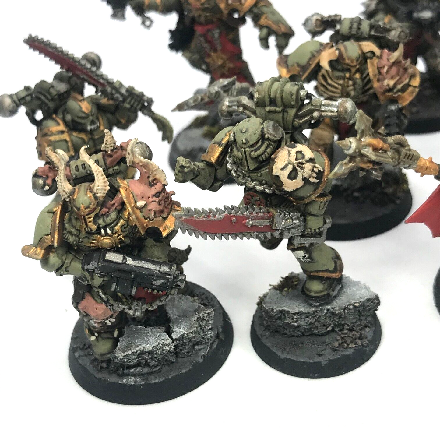 Chaos Nurgle Marine Squad Bundle Death Guard - Painted - Warhammer 40K C2939