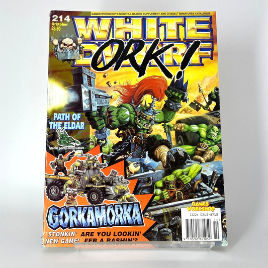 White Dwarf 214 Magazine Games Workshop Warhammer Fantasy 40,000 40K M1353