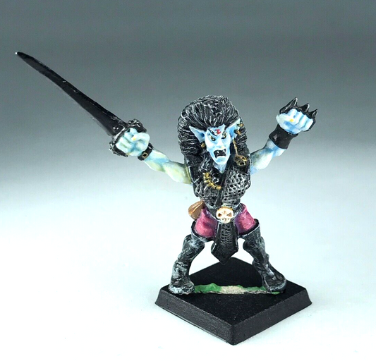 Classic Metal Dark Elf Elves Warrior - Citadel Warhammer Fantasy GW X3702