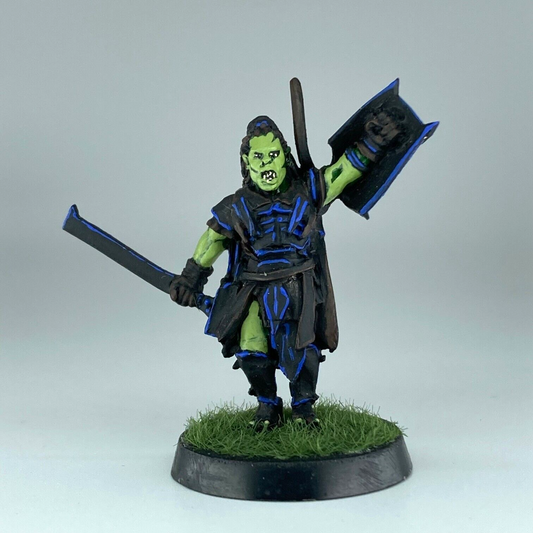 Lurtz Uruk Hai Hero - LOTR Warhammer / Lord of the Rings Metal Painted X13765