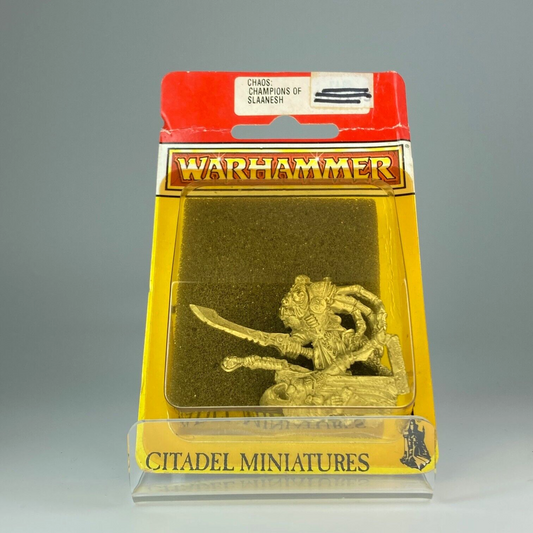 Chaos Champions Of Slaanesh - Blister - Citadel Warhammer Fantasy Metal C4359