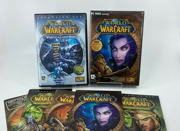 World of Warcraft Battle Chest PC Game Boxed - Vintage PC Game W135