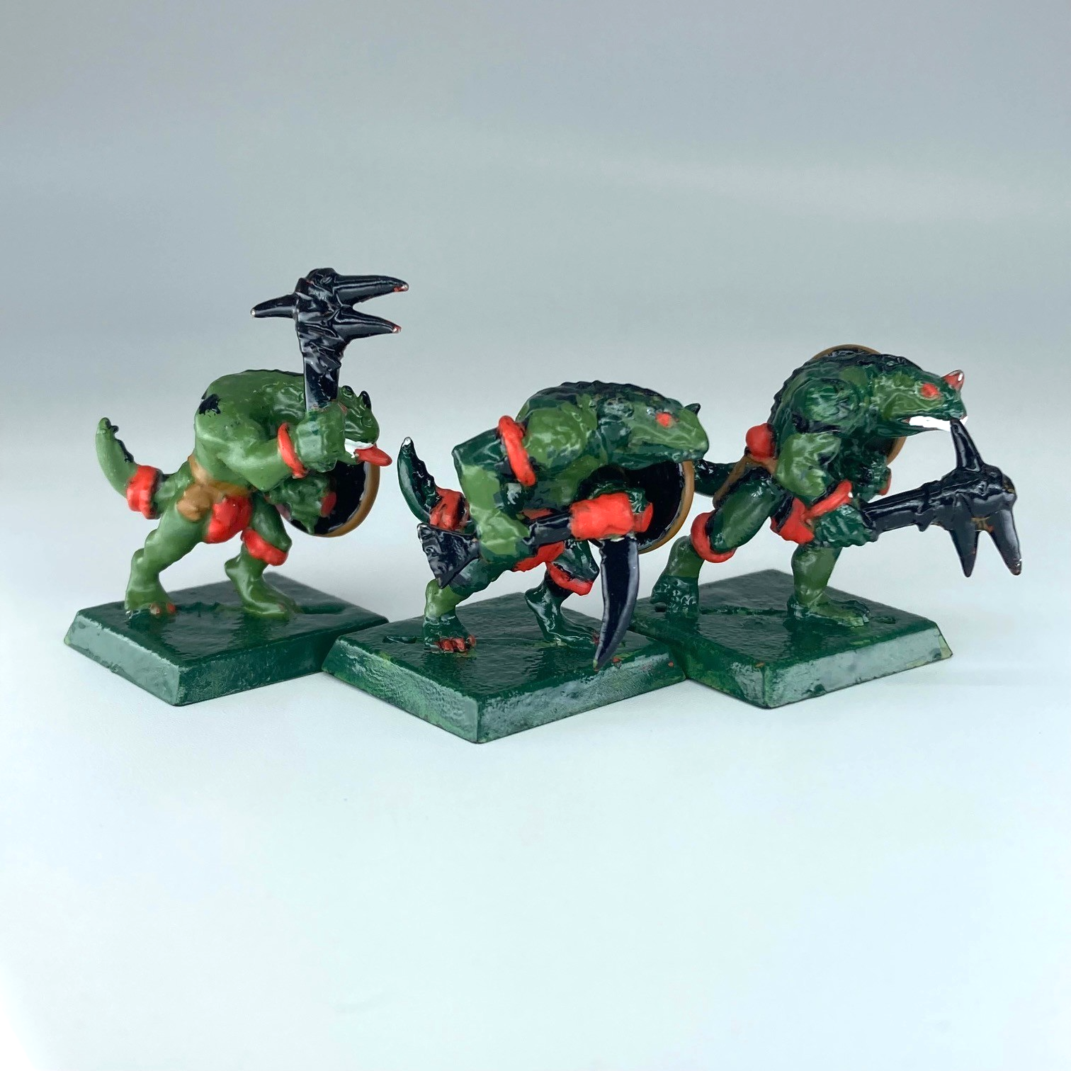 Warmaster - Unità Sciolte Luzardmen In Metallo OOP - Warhammer Fantasy Battles (non Assemblate, Non Dipinte)
