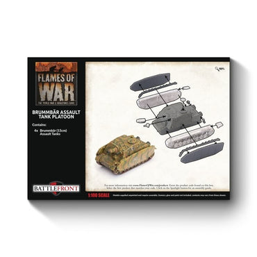 Brummbar Assault Tank Platoon - Late-War - Brand New - Flames of War