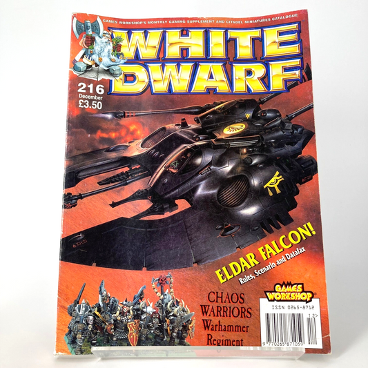 White Dwarf 216 Magazine Games Workshop Warhammer Fantasy 40,000 40K M1557