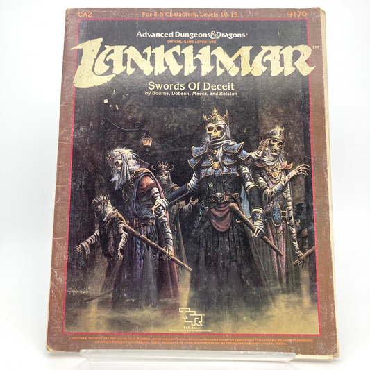 Swords Of Deceit by Bourne - AD&D 1st Edition - Dungeons and Dragons M1251