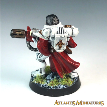 Metal Painted Battle Sister Melta Gun Sisters of Battle - Warhammer 40K X5625
