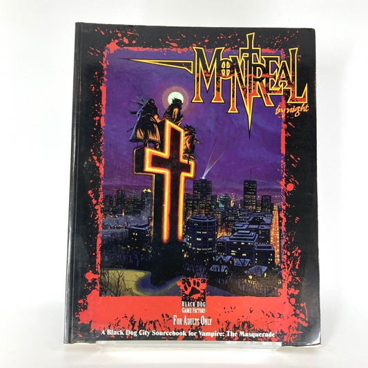 Montreal By Night - Vampire: The Masquerade Source Book - White Wolf M1107