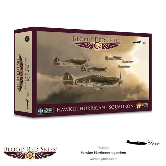 Blood Red Skies: Hawker Hurricane MKII Squadron - Bolt Action Warlord Games
