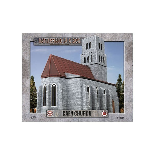 Caen Church Limited Edition - Brand New - 15mm Scenery - Battlefield In A Box