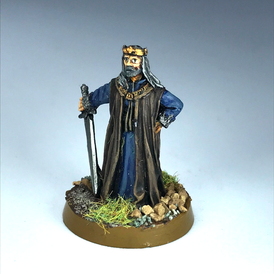 Metal King of Men - Painted - LOTR / Warhammer / Lord of the Rings X5209