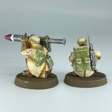 Steel Legion Missile Troopers - Imperial Guard - Warhammer 40K Metal GW X11633