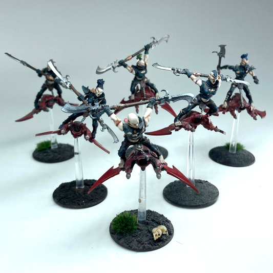 Hellions Squad - Drukhari Dark Eldar - Painted Warhammer 40K Games Workshop C586