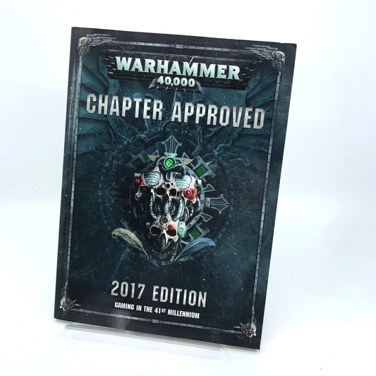 Chapter Approved 2017 Edition Book - Warhammer 40K Games Workshop M1015