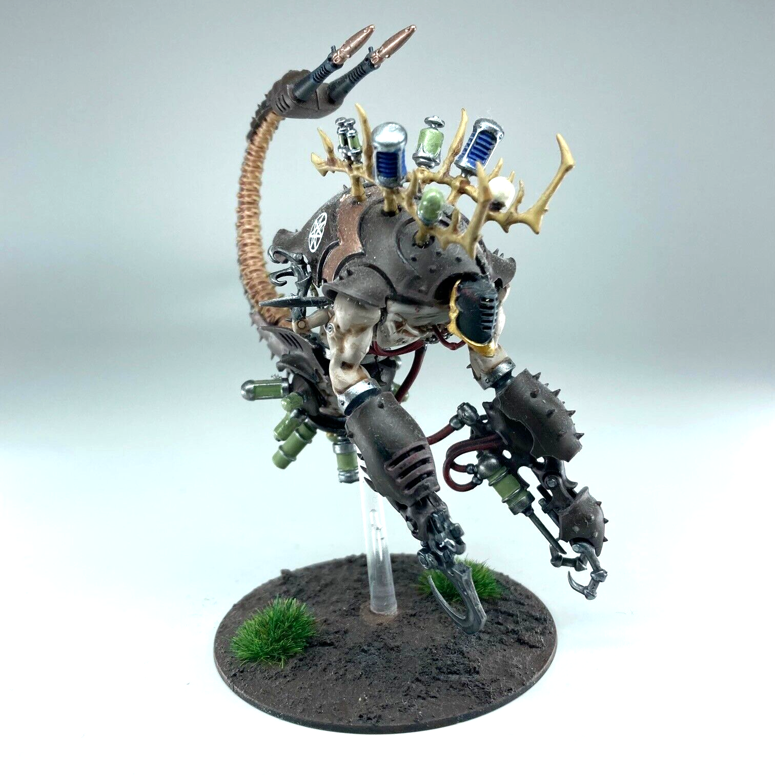 Drukhari Talos Dark Eldar Painted Warhammer 40K Games Workshop C42 drukhari-talos-dark-eldar-painted-warhammer-40k-games-workshop-c42