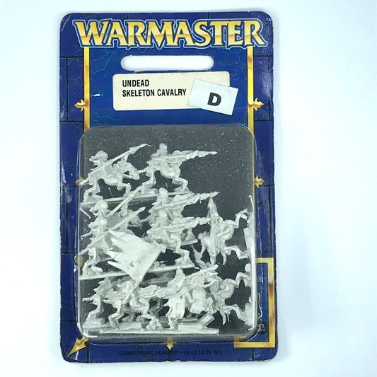 Metal Undead Skeleton Cavalry - OOP - Warmaster Warhammer C447