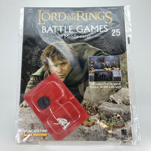 LOTR Magazine 25 - Metal Sam Captain - LOTR Warhammer Lord of the Rings M1949