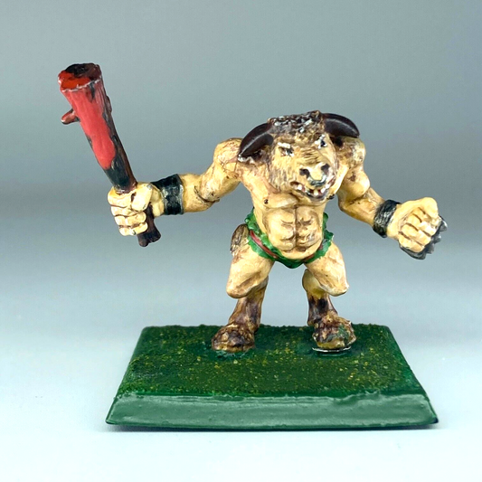 Chaos Minotaur - Chaos Beastmen - Citadel Warhammer Fantasy Classic Metal X13586