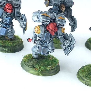 Vanguard Veteran Squad Space Wolves - Warhammer 40K Games Workshop Painted C4043