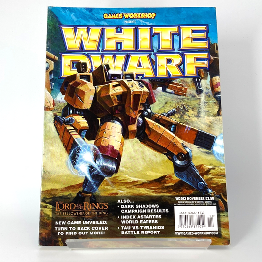 White Dwarf 263 Magazine Games Workshop Warhammer Fantasy 40,000 40K M1452