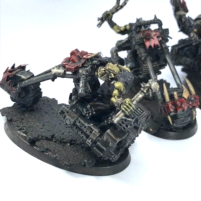 Space Ork Custom Bike Squad - Warhammer 40K Games Workshop BOX185