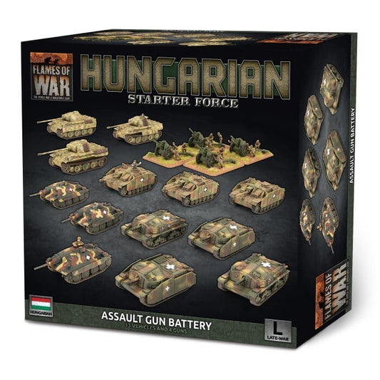 Hungarian Starter Force Assault Gun Battery - Late-War - Brand New Flames of War