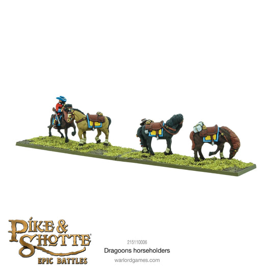 Dragoons Horseholder - Pike & Shotte Epic Miniatures Warlord Games
