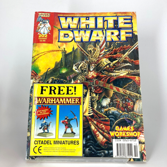 White Dwarf 202 Magazine Games Workshop Warhammer Fantasy 40,000 40K M1586