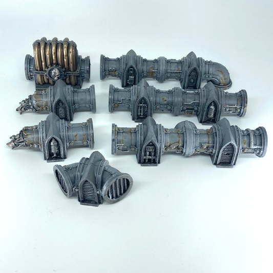 Sector Mechanicus Pipes - Scenery & Terrain - Painted Warhammer 40K GW BOX283