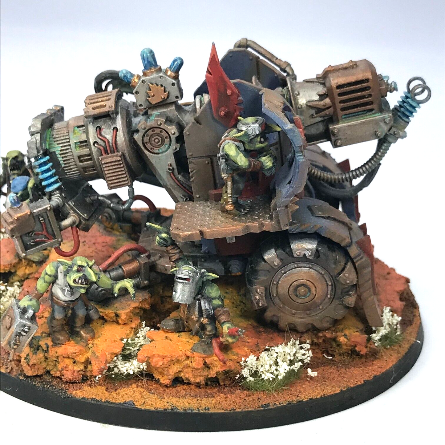 Kustom Mega-Kannon Space Orks Gretchins Artillery - Painted - Warhammer 40K