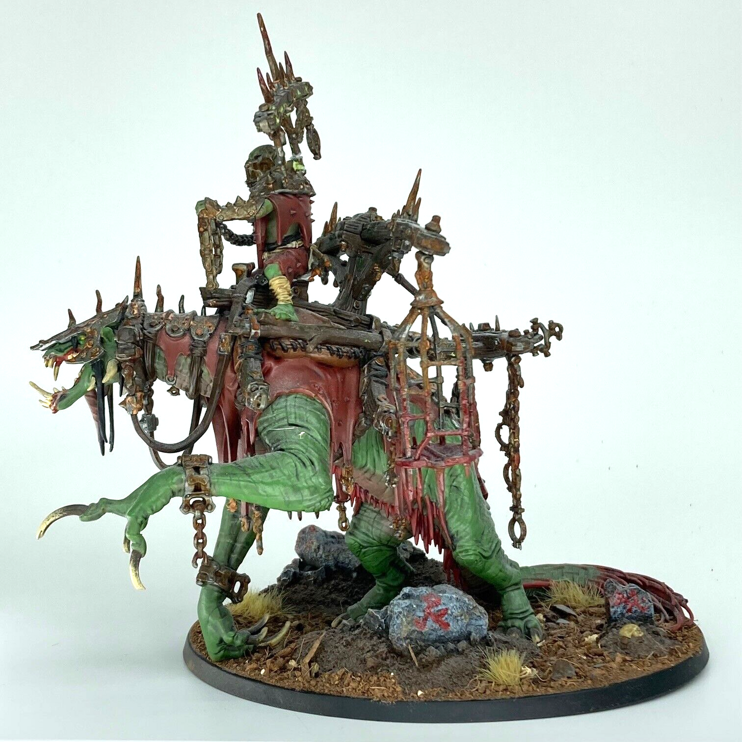 Snatchaboss on Sludgeraker Beast Orruk Warclans - Warhammer Age of Sigmar