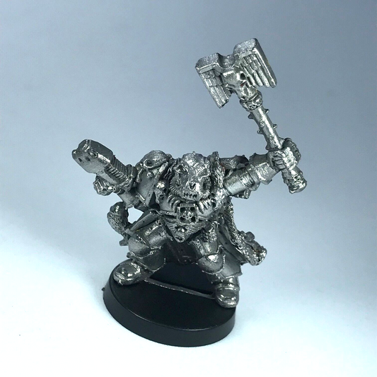 Metal Classic Space Wolf Wolves Chaplain Space Marine - Warhammer 40K X11231