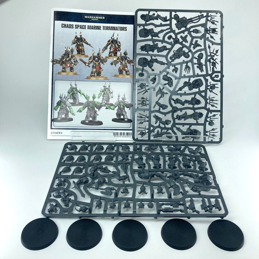 Chaos Terminators New On Sprue - Chaos Space Marines - GW Warhammer 40K W22