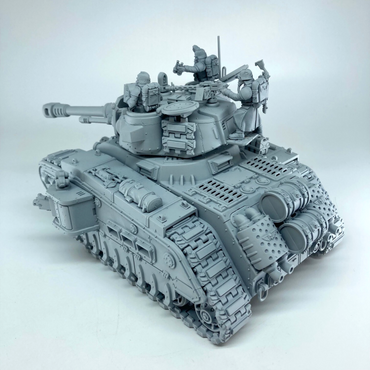 Rogal Dorn Battle Tank with Death Korps of Krieg Crew - Warhammer 40k
