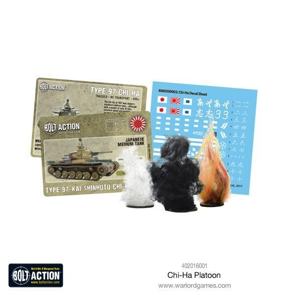 Japanese Chi-Ha Platoon - Warlord Games Bolt Action Miniatures