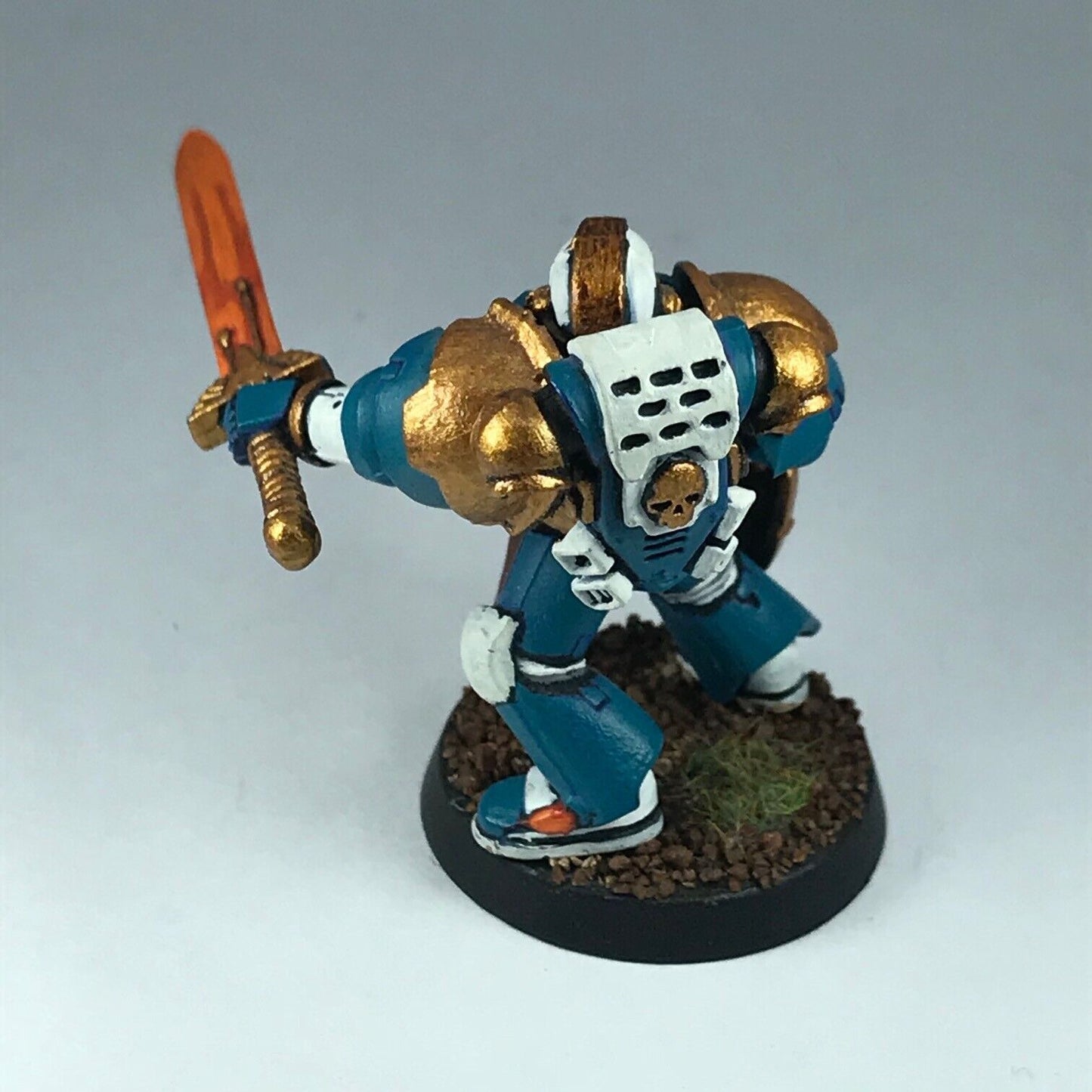 Space Marine Captain Champion - Painted - Warhammer 40K X9547
