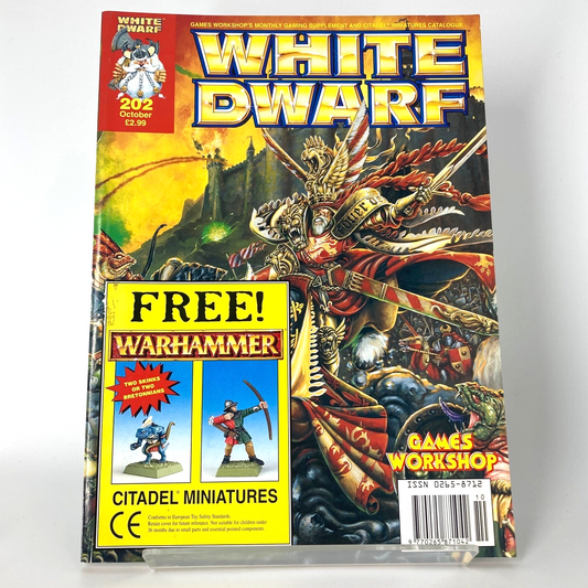 White Dwarf 202 Magazine Games Workshop Warhammer Fantasy 40,000 40K M1320