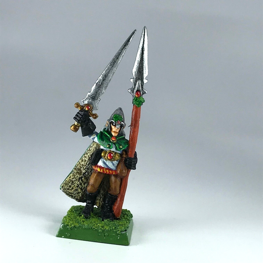 Wood Elves Glade Guard Champion Elf Citadel - Warhammer Fantasy Metal GW X8115
