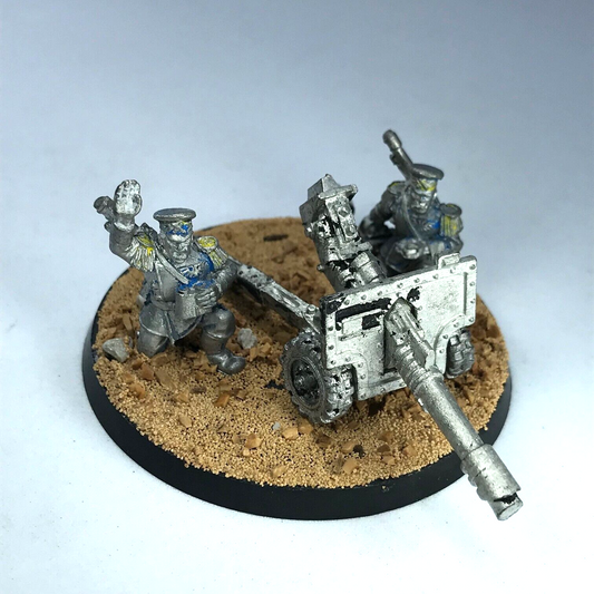Classic Imperial Guard Mordian Lascannon Team Heavy Weapon - Warhammer 40K C3858