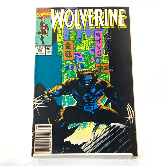 Wolverine Issue 24 - 1990 - Original Vintage Comic - Marvel Comics D946