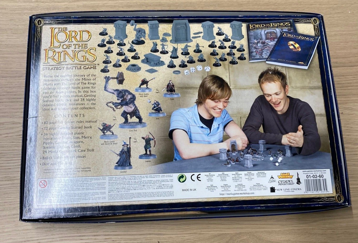 Mines of Moria Box Set LOTR - Warhammer Lord of the Rings Games Workshop W164