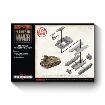 M7 Priest Artillery Battery - Late-War - Brand New - Flames of War