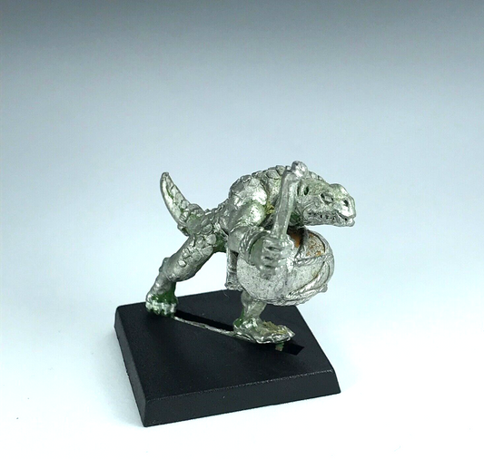 Saurus Drummer Musician Lizardmen - Warhammer Fantasy Classic Metal X5285